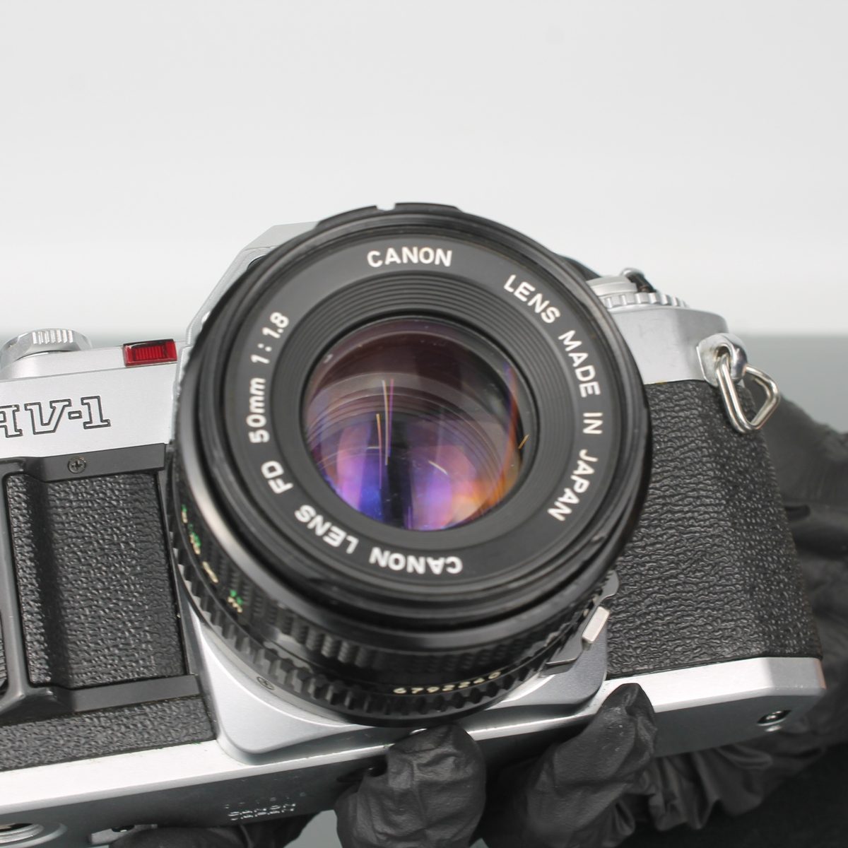 Canon AV-1 35mm SLR Film Camera with FD 50mm f/1.8 Lens – Dutch|Thrift
