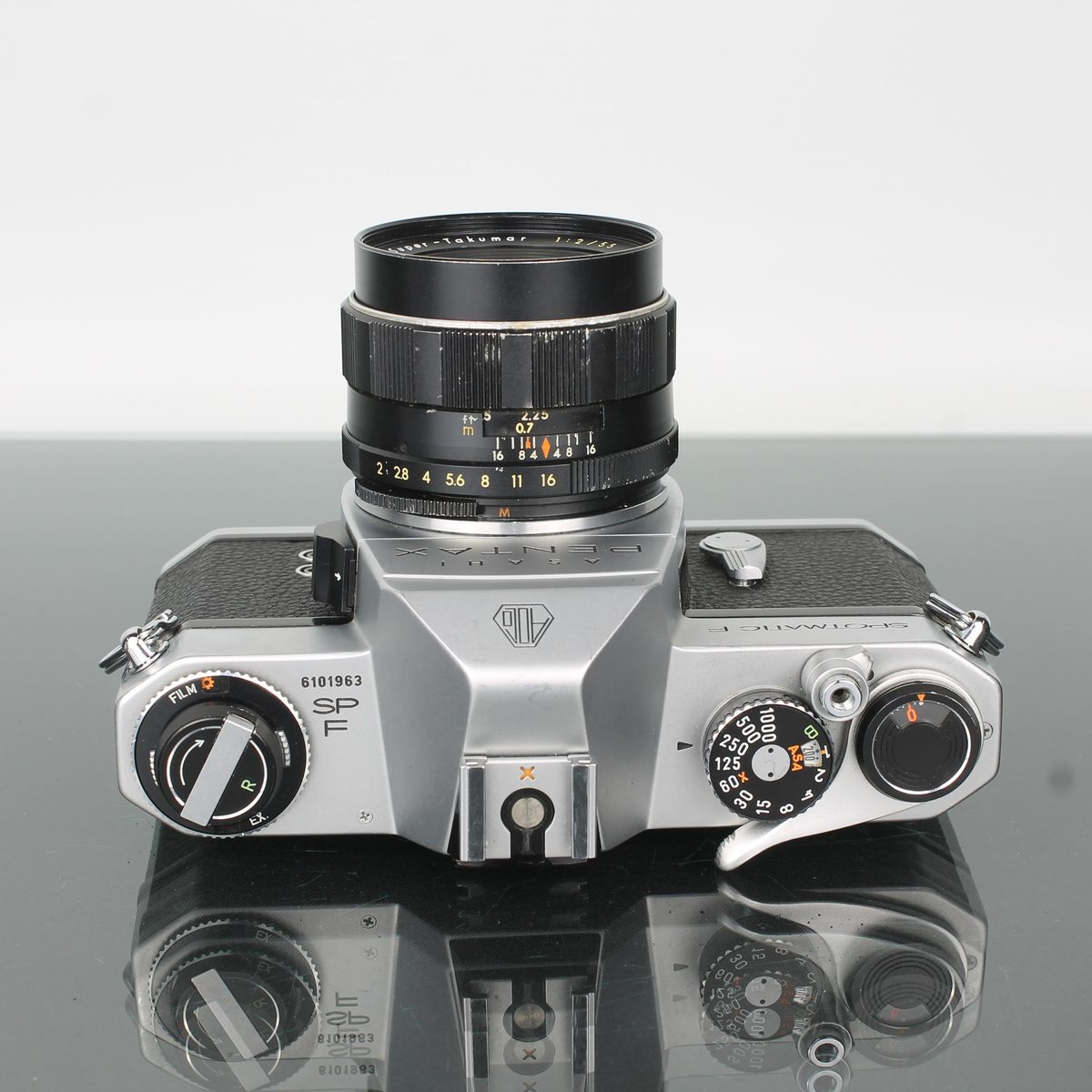 Asahi Pentax Spotmatic F + Super-Takumar 55mm f/2