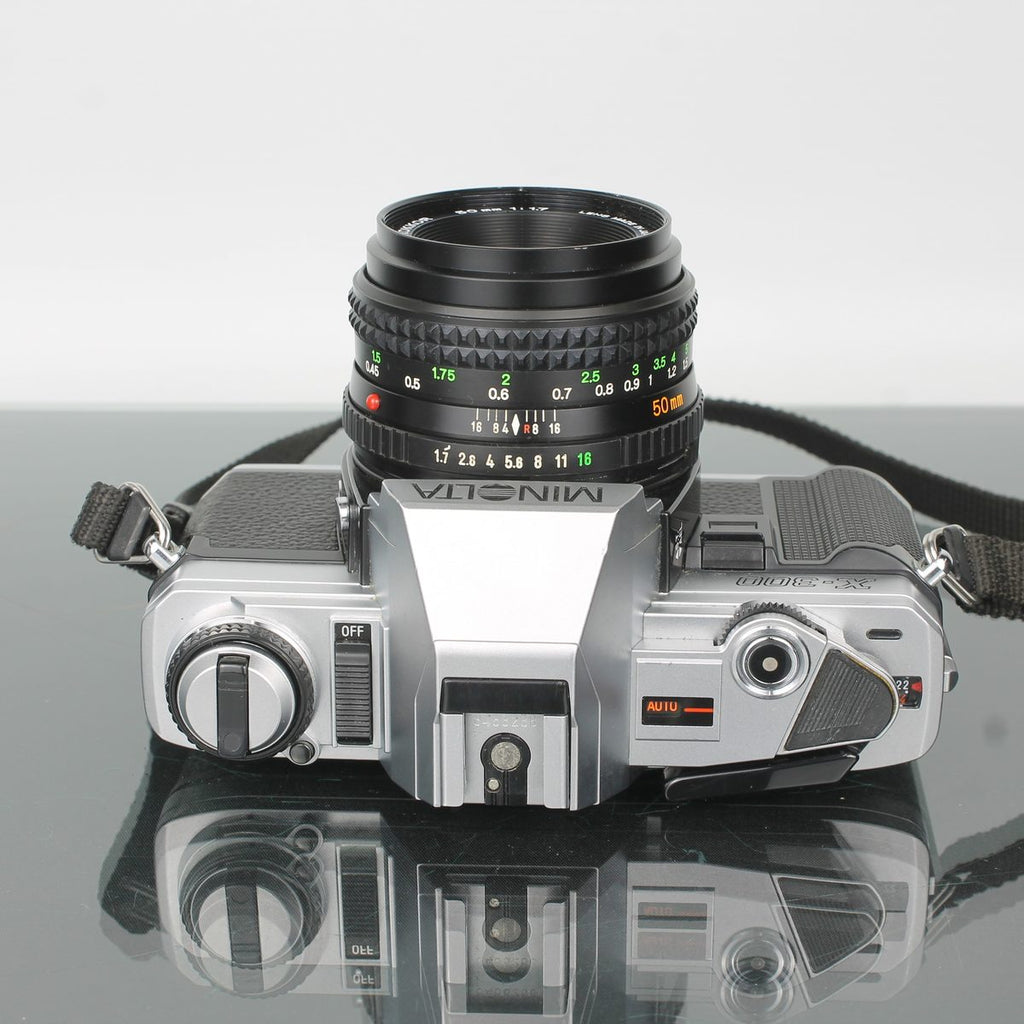 Minolta X-300 + Minolta MD 50mm 1:1.7