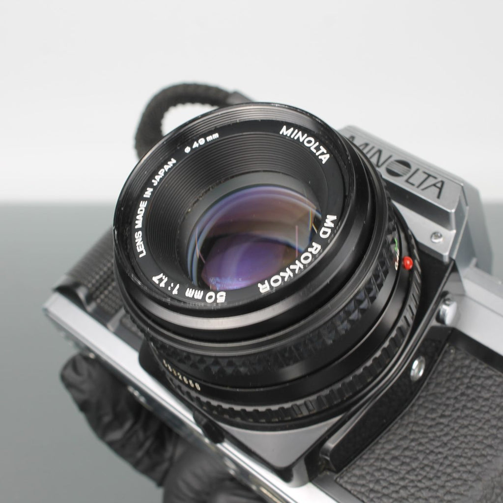 Minolta X-300 + Minolta MD 50mm 1:1.7