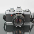 Minolta XG-1 + Minolta MD 50mm 1:1