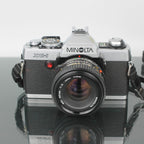 Minolta XG-1 + Minolta MD 50mm 1:1