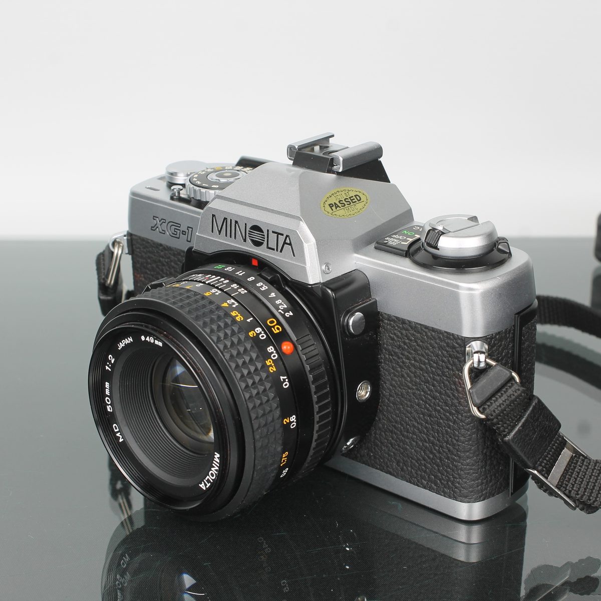 Minolta XG-1 + Minolta MD 50mm 1:1
