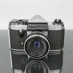 Praktica Super TL + aus Jena DDR 2.8/50mm