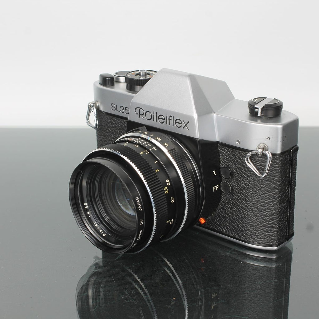 Rolleiflex SL35 + Rollei Planar 1.8/50
