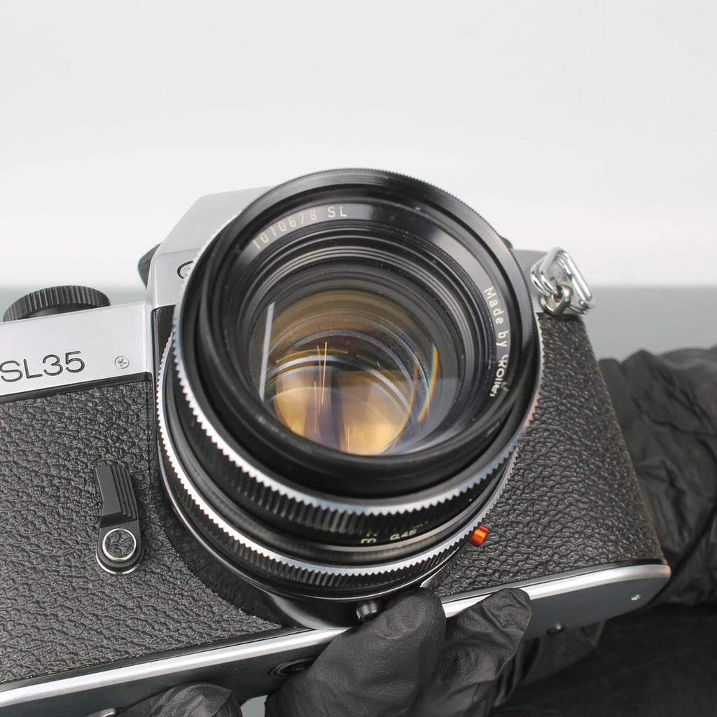 Rolleiflex SL35 + Rollei Planar 1.8/50