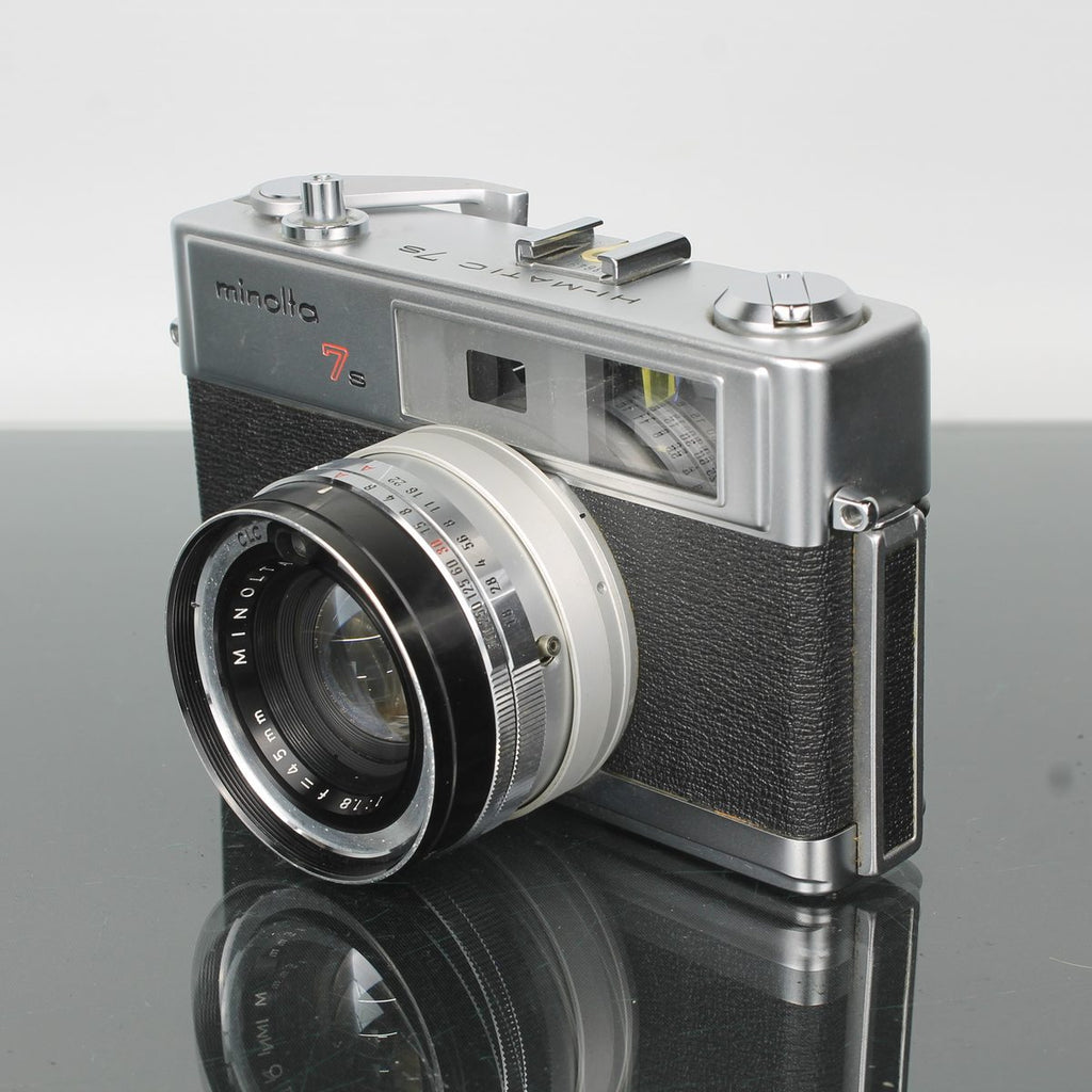 Minolta Hi-Matic 7s + Minolta Rokkor-PF 1:1.8 f=45mm