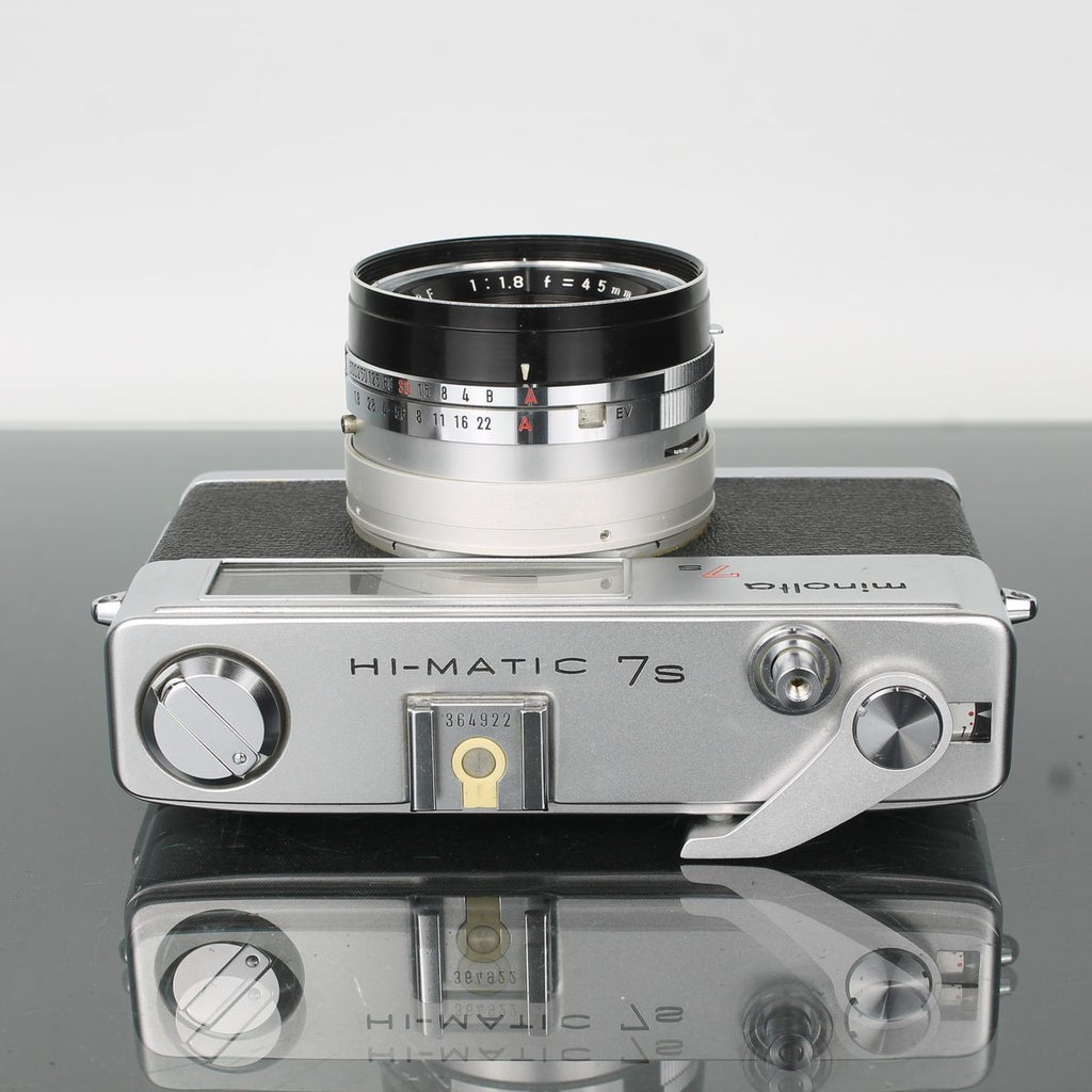 Minolta Hi-Matic 7s + Minolta Rokkor-PF 1:1.8 f=45mm