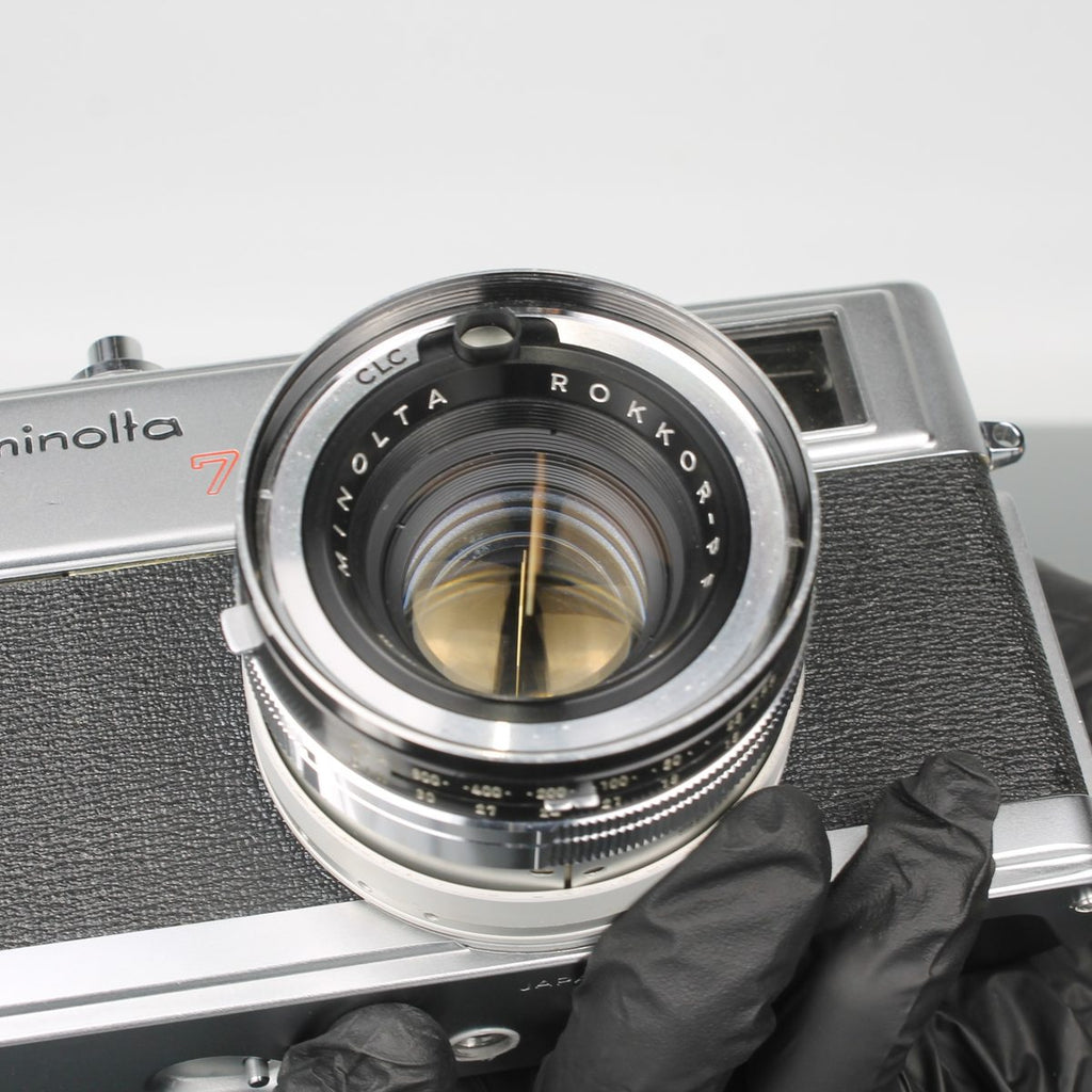 Minolta Hi-Matic 7s + Minolta Rokkor-PF 1:1.8 f=45mm