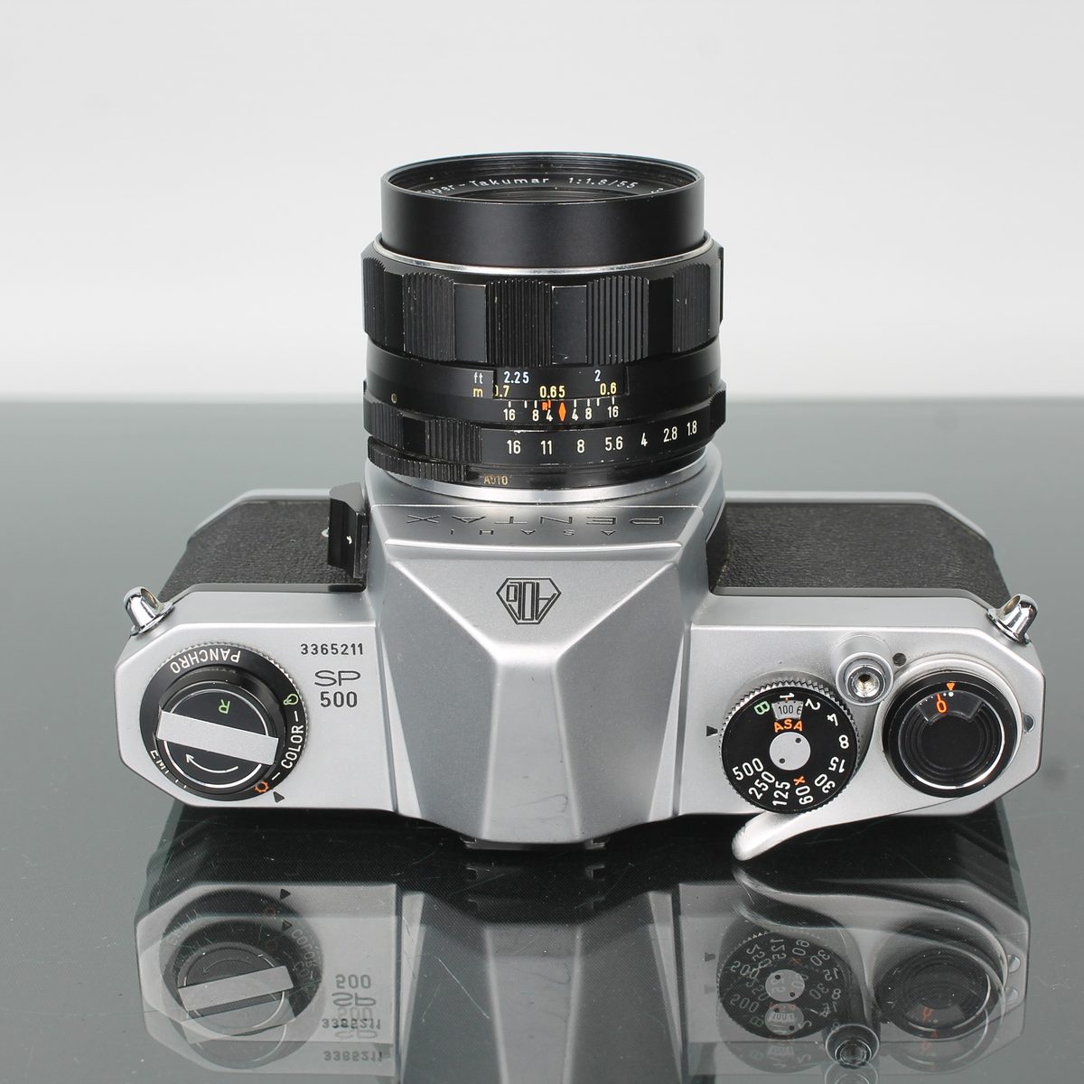 Pentax Asahi SP500 + Super-Takumar 1:1.8/55