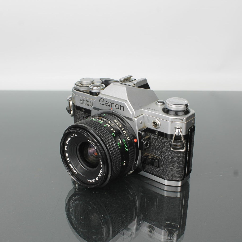 Canon AE-1 + Canon Lens FD 28mm f/2.8