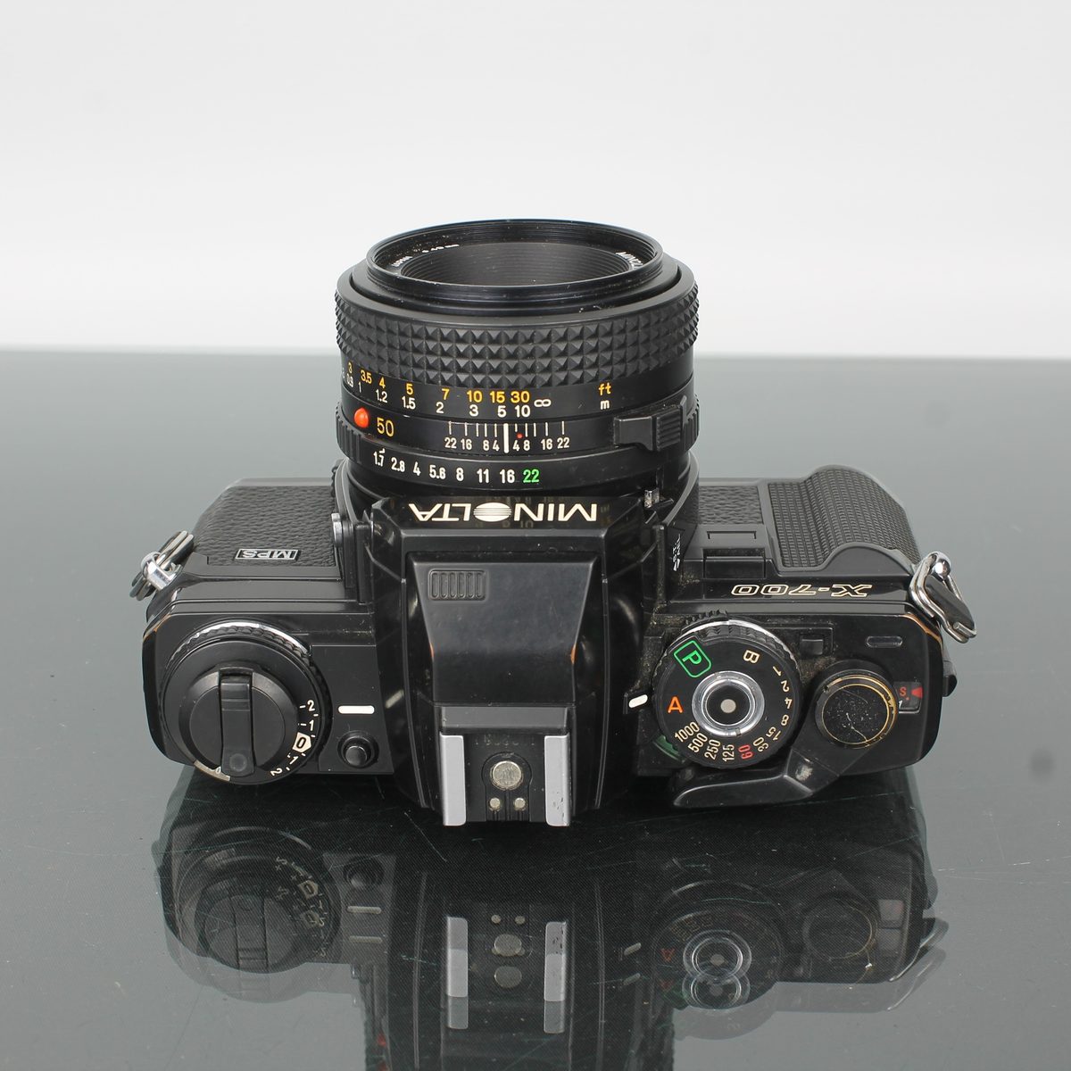 Minolta X-700 SLR Film Camera with MD 50mm f/1.7 Lens – Dutch|Thrift