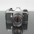 Pentax ME + SMC Pentax 1:2 55mm