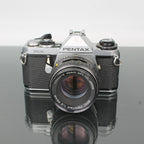Pentax ME + SMC Pentax 1:2 55mm