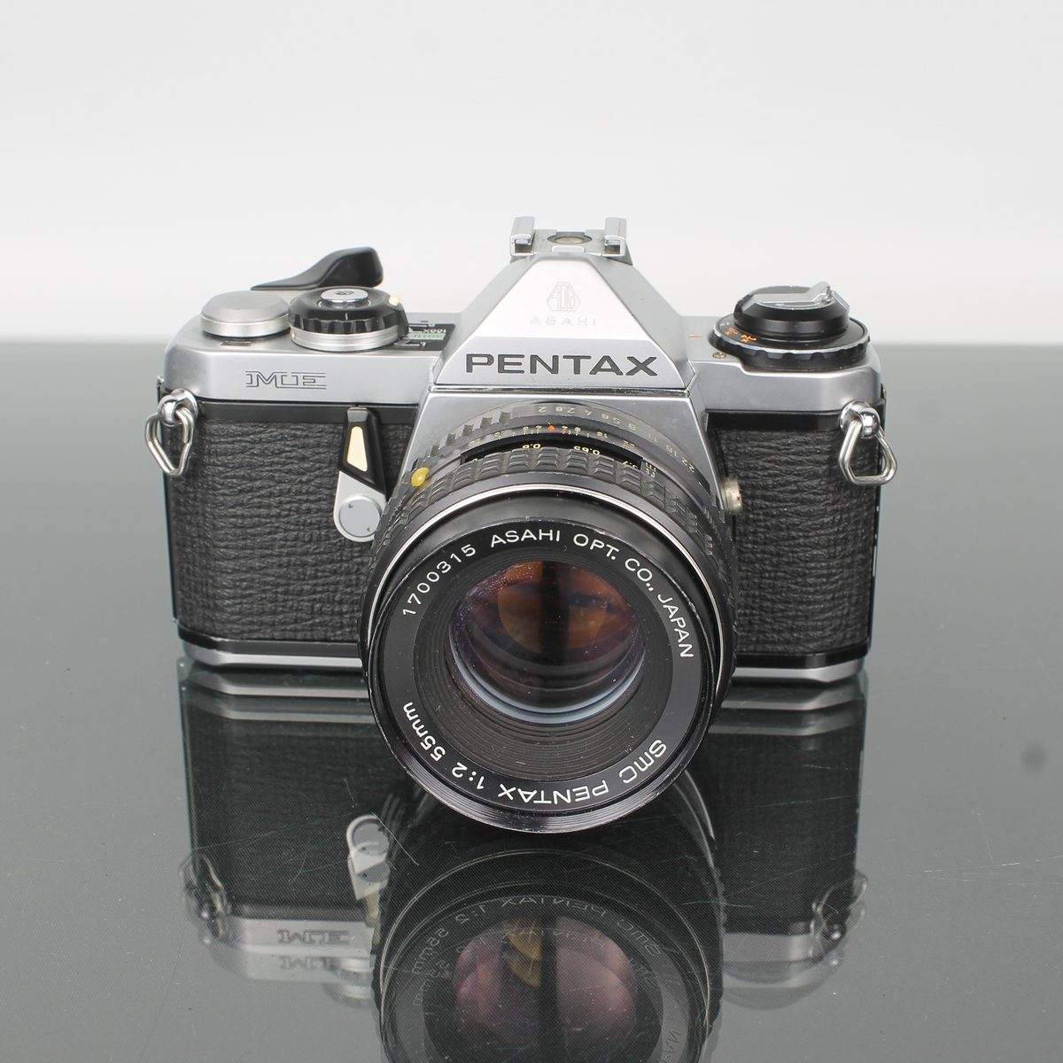 Pentax ME + SMC Pentax 1:2 55mm