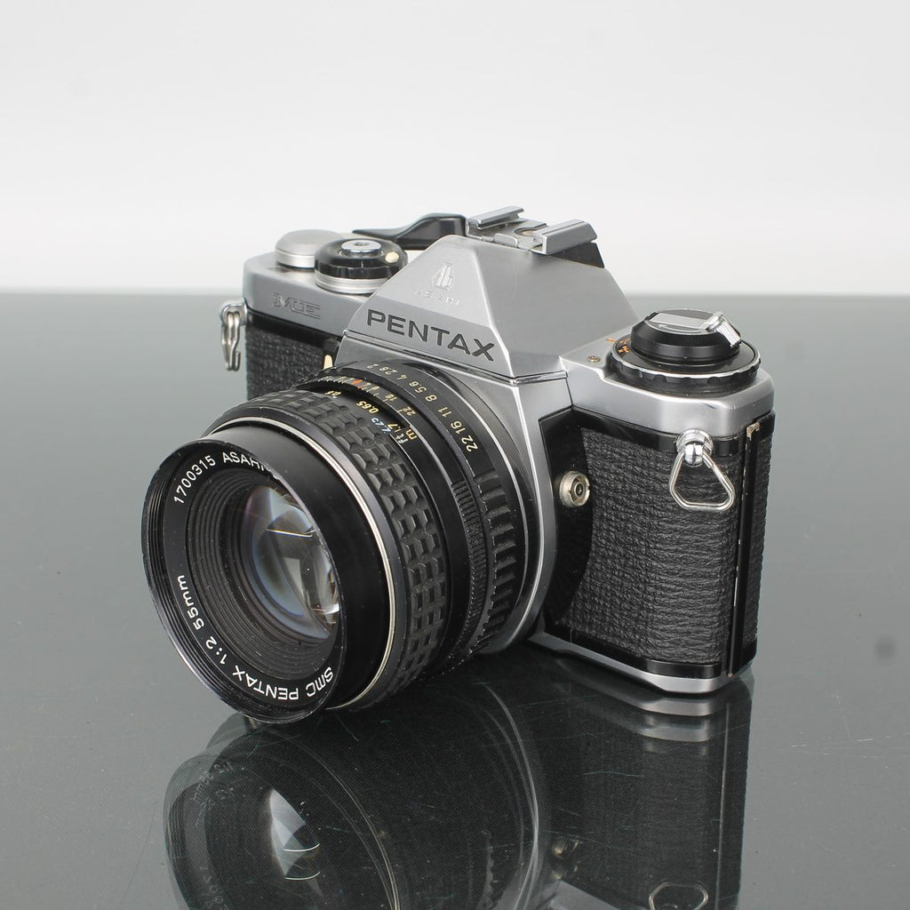 Pentax ME + SMC Pentax 1:2 55mm