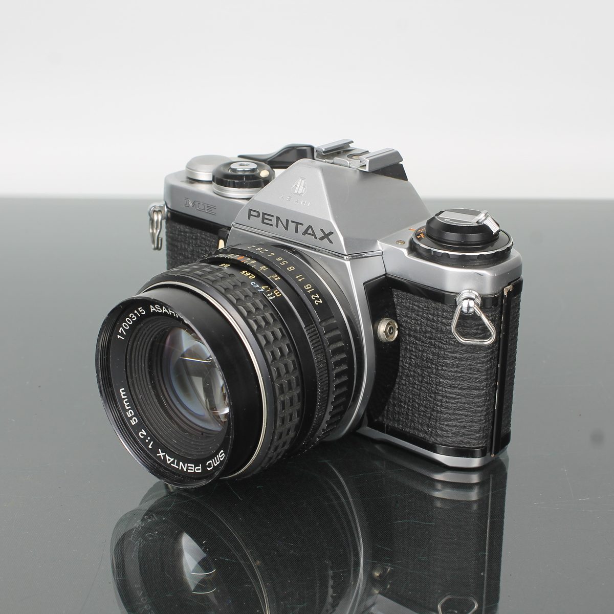 Pentax ME + SMC Pentax 1:2 55mm