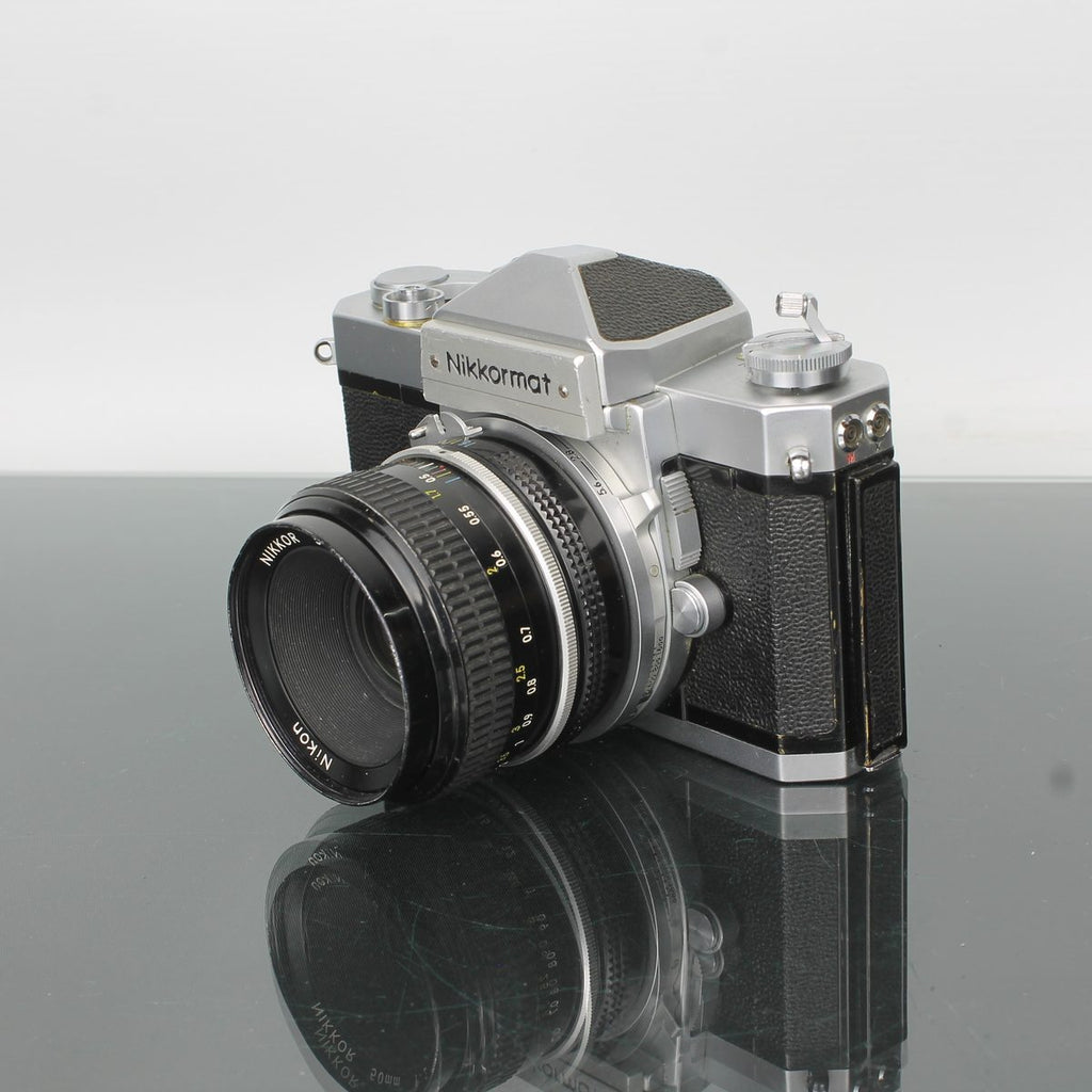 Nikon Nikkormat + Nikkor 50mm 1:2