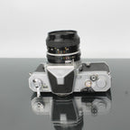 Nikon Nikkormat + Nikkor 50mm 1:2