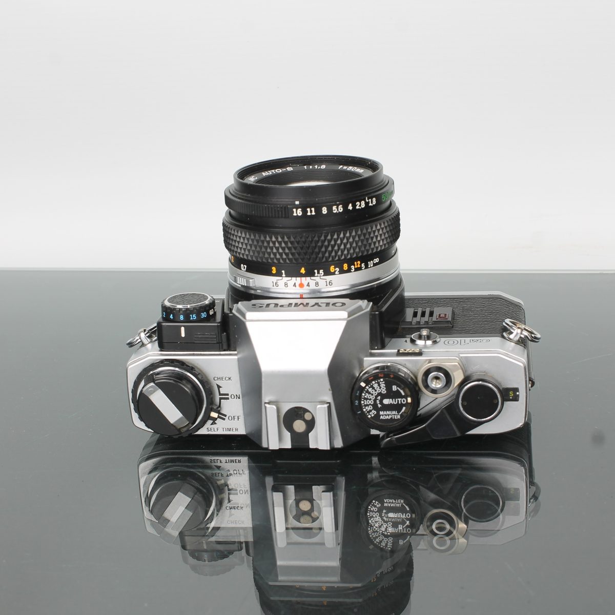 Olympus OM-10 35mm SLR Camera Kit with 50mm f/1.8 Lens – Dutch|Thrift