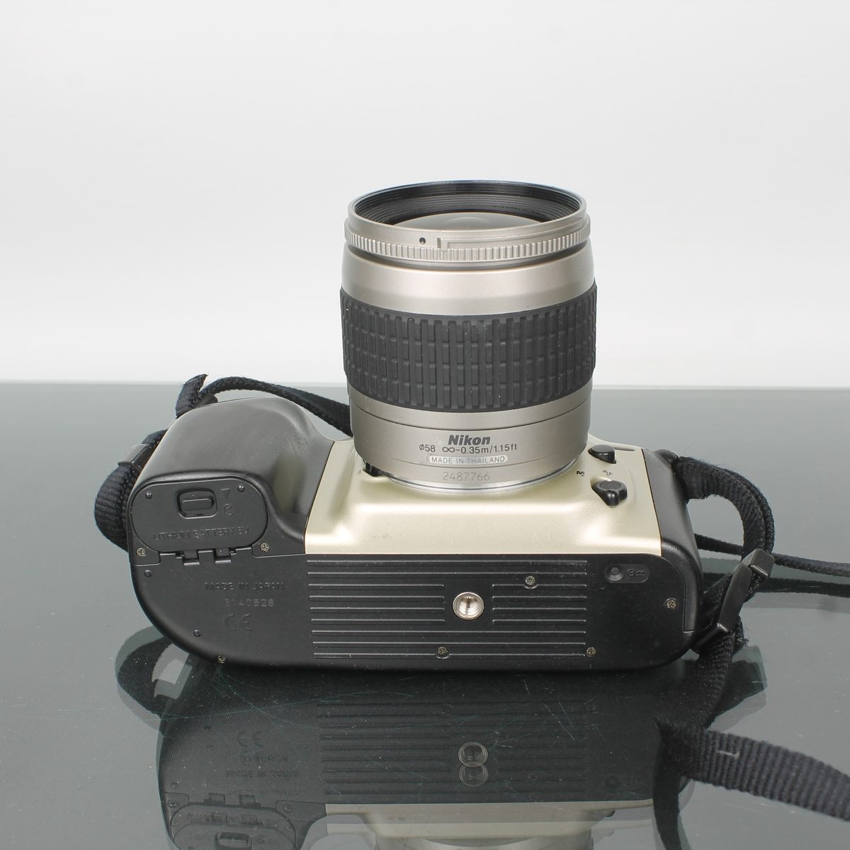 Nikon F50 Film SLR Camera with AF Nikkor 28-80mm Zoom Lens – Dutch