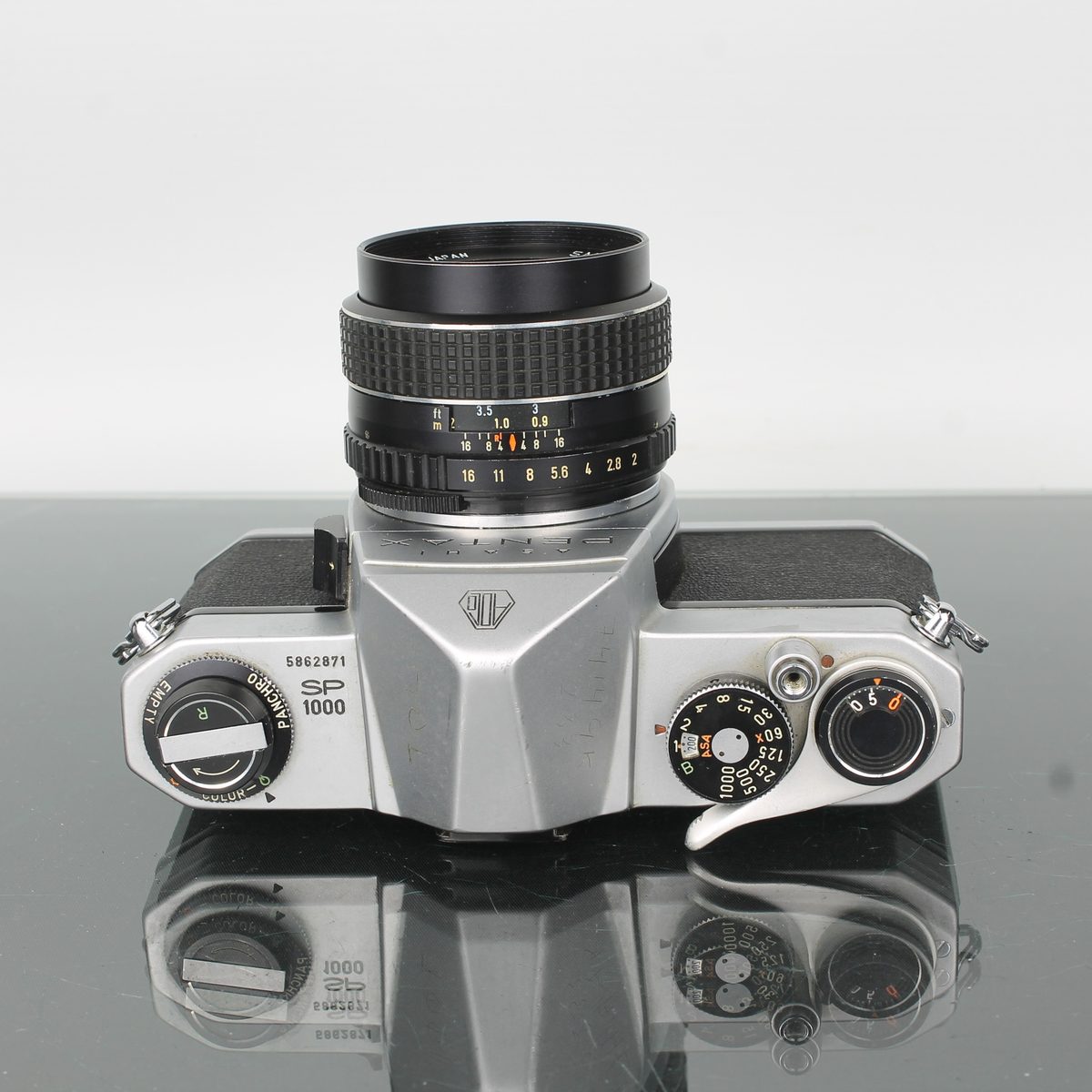 Asahi Pentax Spotmatic F + SMC Takumar 55mm f/2