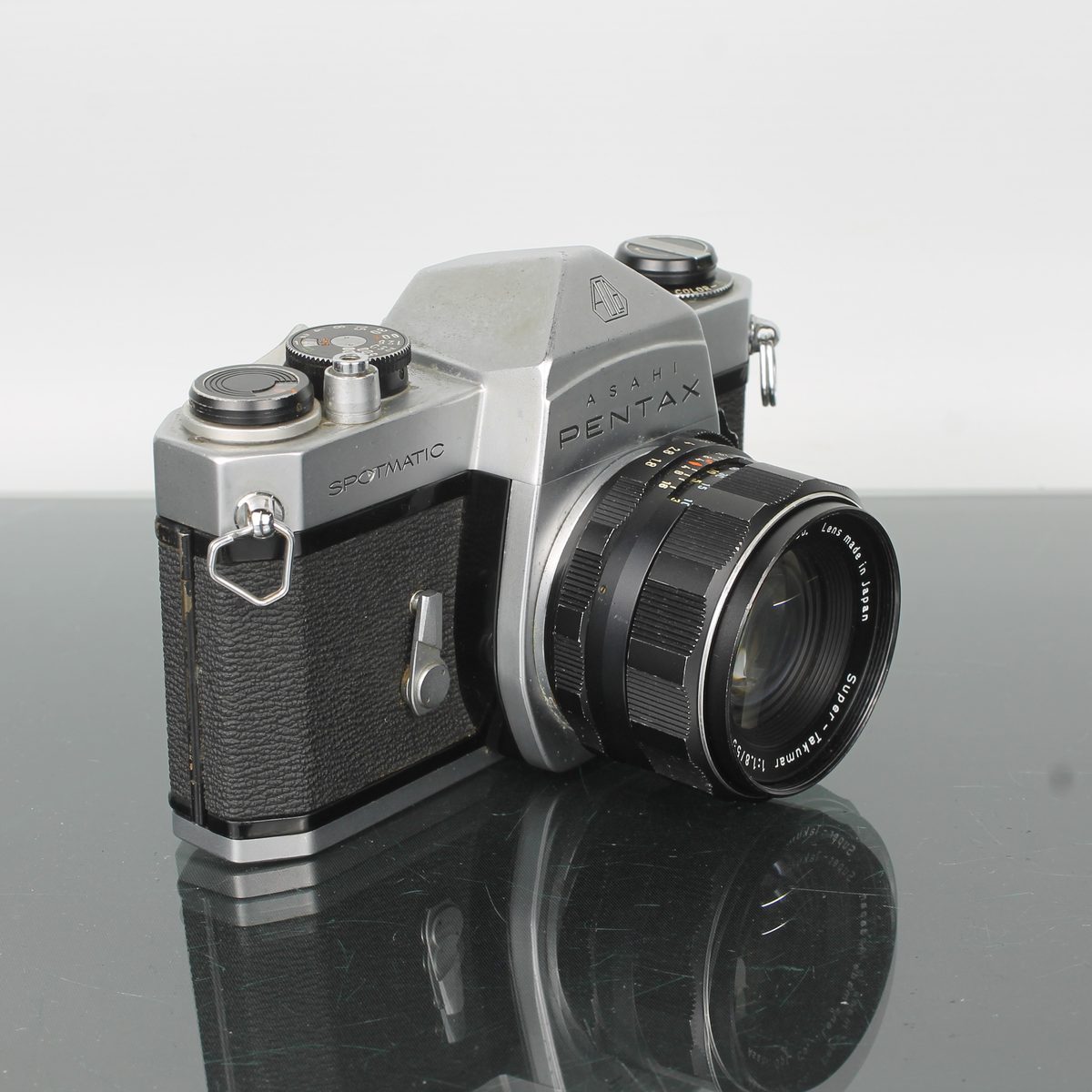 Kit de Câmera de Filme Asahi Pentax Spotmatic SP - Lente Super