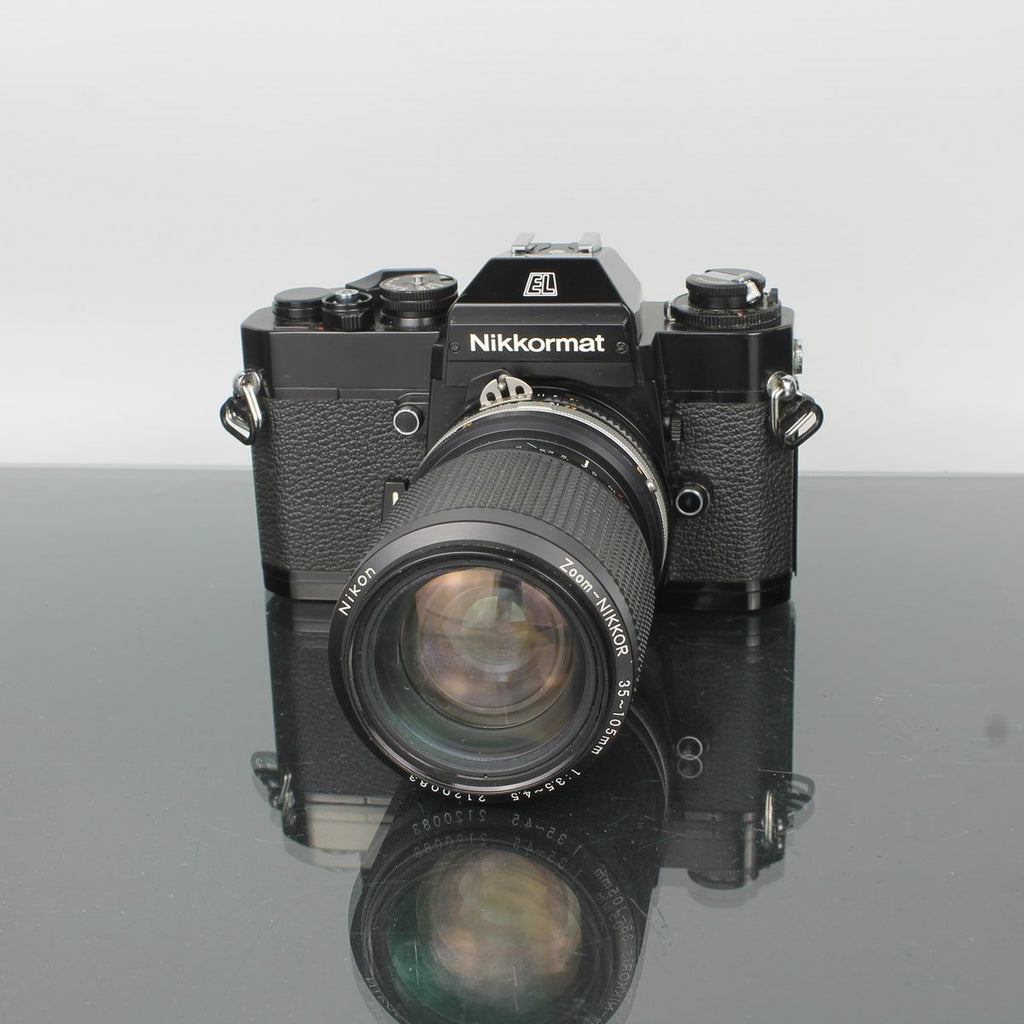 Nikon Nikkormat EL + Zoom-NIKKOR 35-105mm f/3.5-4.5