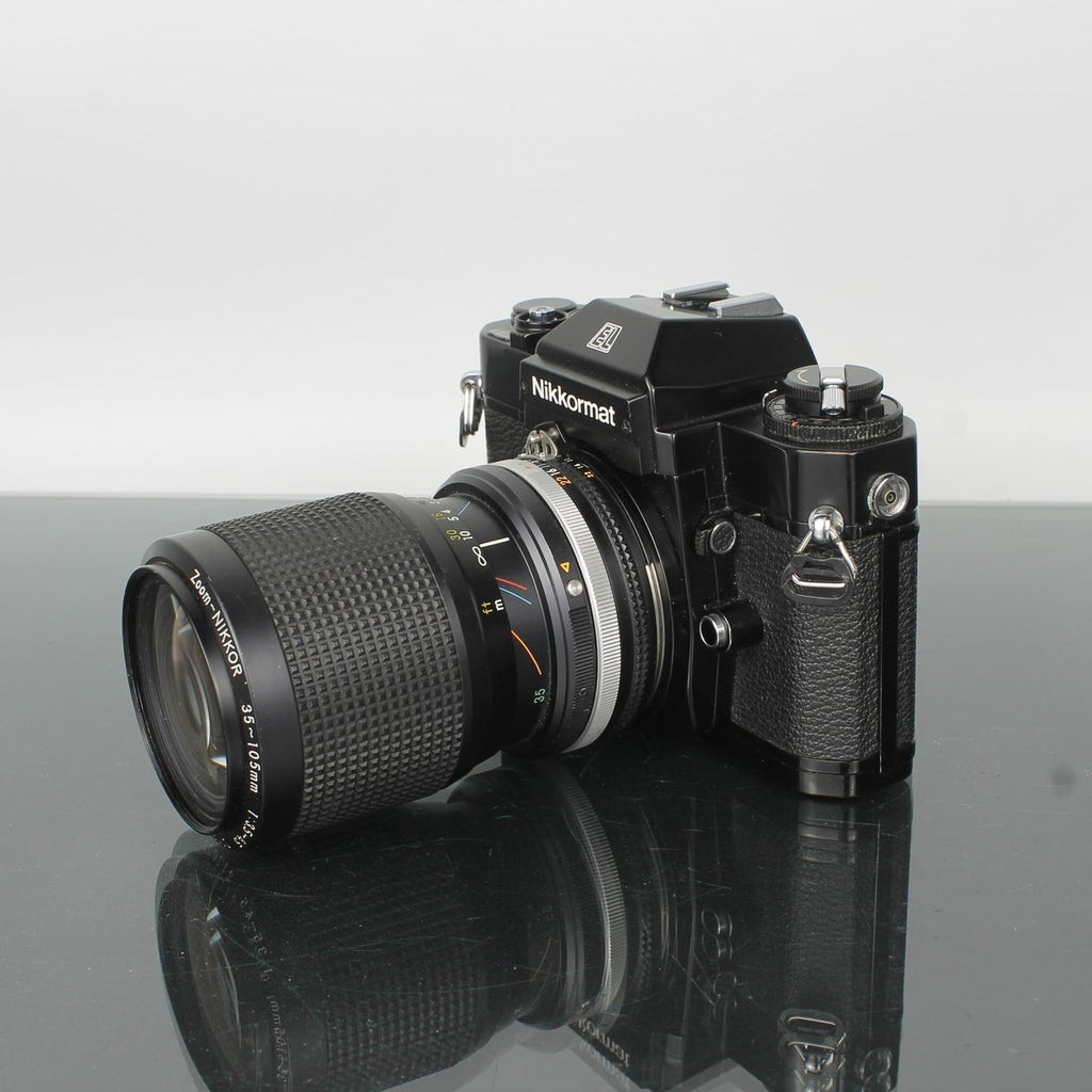 Nikon Nikkormat EL + Zoom-NIKKOR 35-105mm f/3.5-4.5