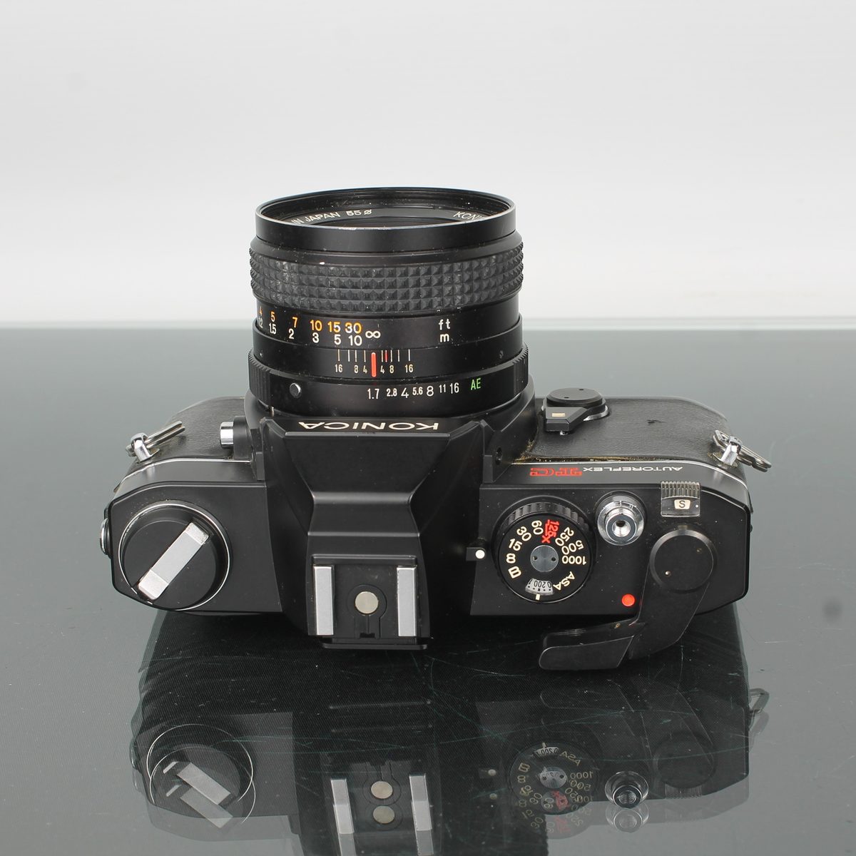 Konica Autoreflex TC + Hexanon AR 50mm F1.7 Film Camera – Dutch|Thrift