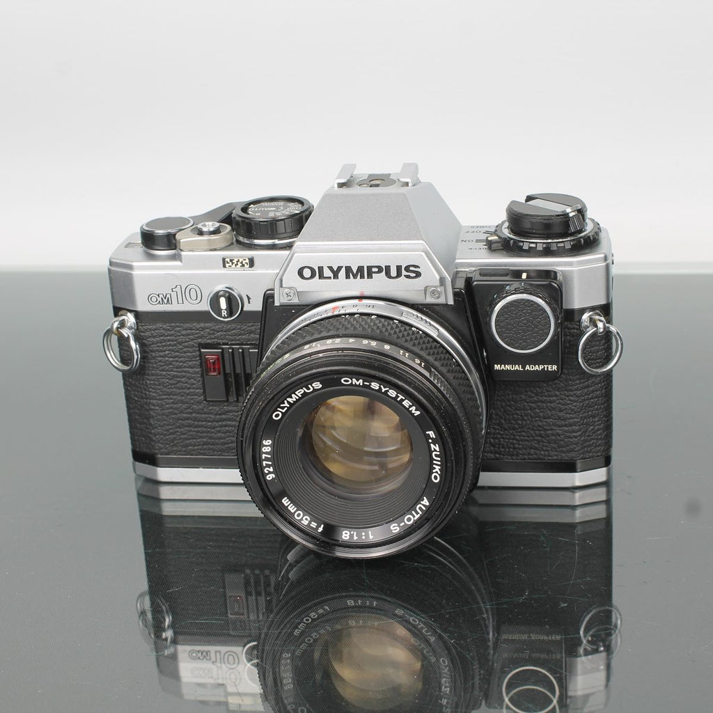 Olympus OM-10 + Olympus OM-System Auto-S 1:1.8 f=50mm