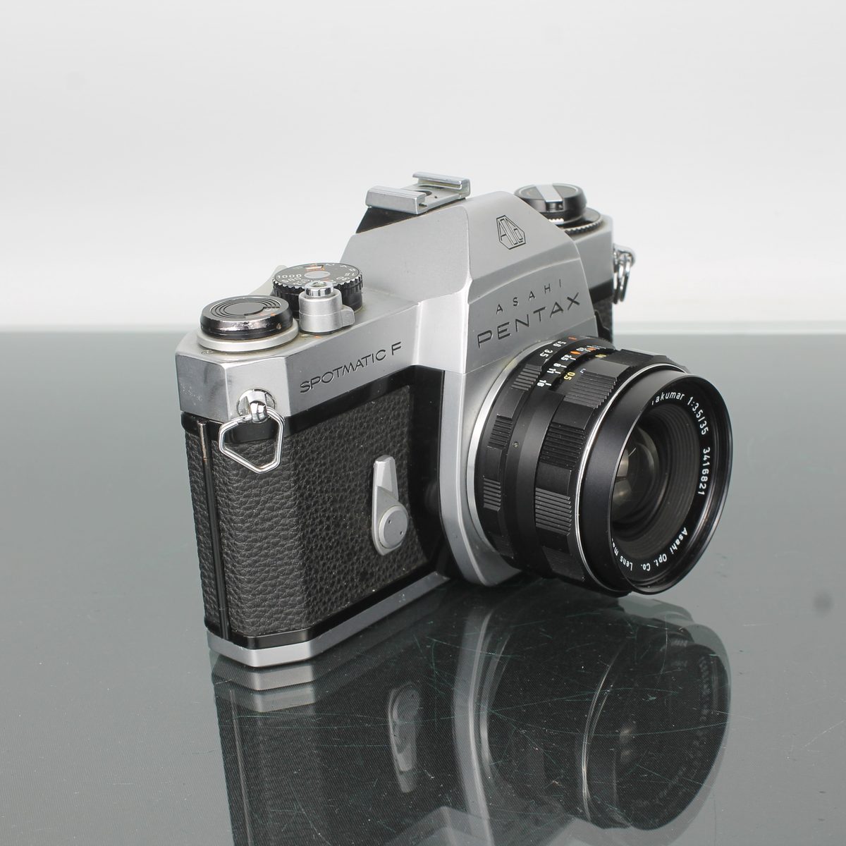 Asahi Pentax Spotmatic F SLR Camera with Super-Takumar 35mm Lens