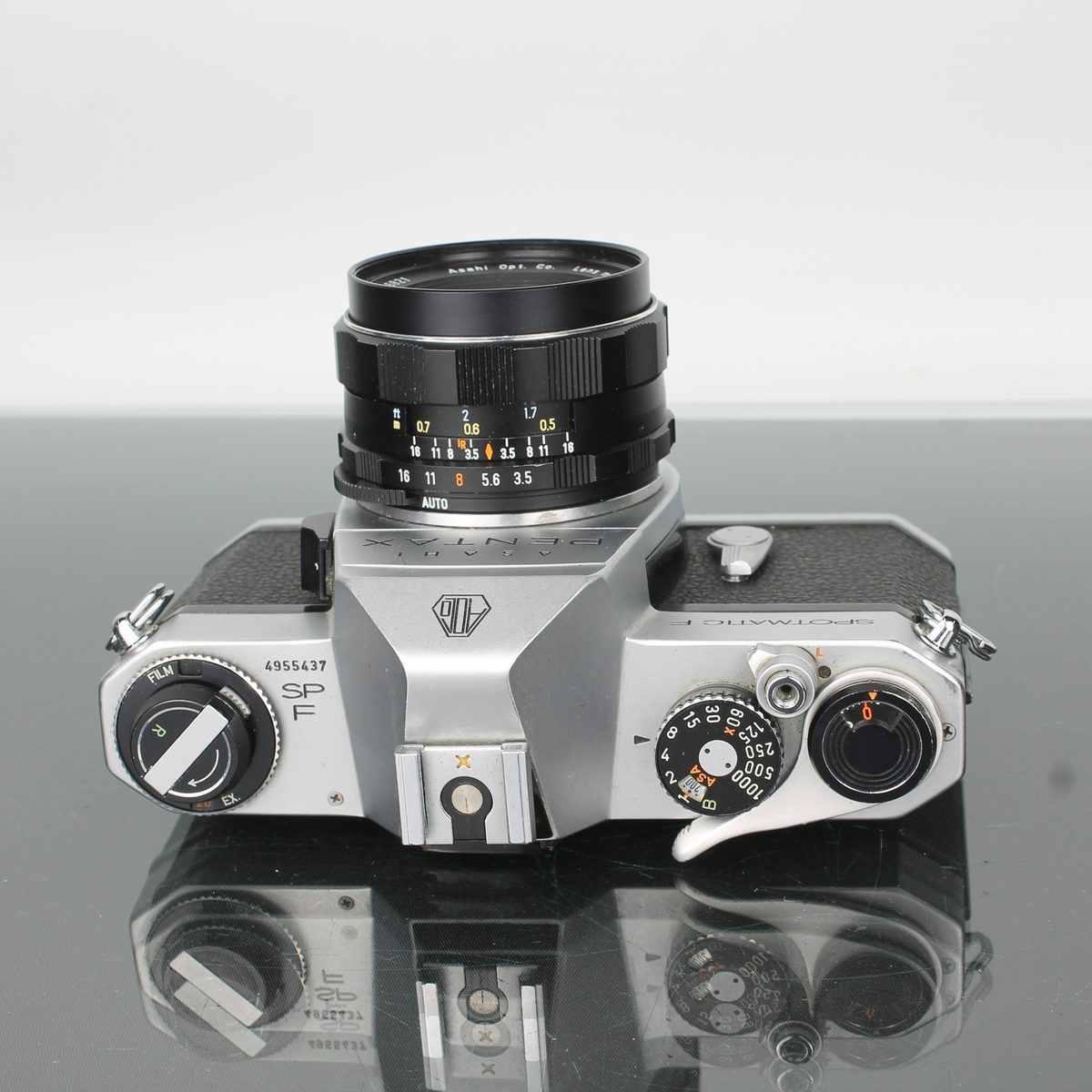 Asahi Pentax Spotmatic F SLR Camera with Super-Takumar 35mm Lens