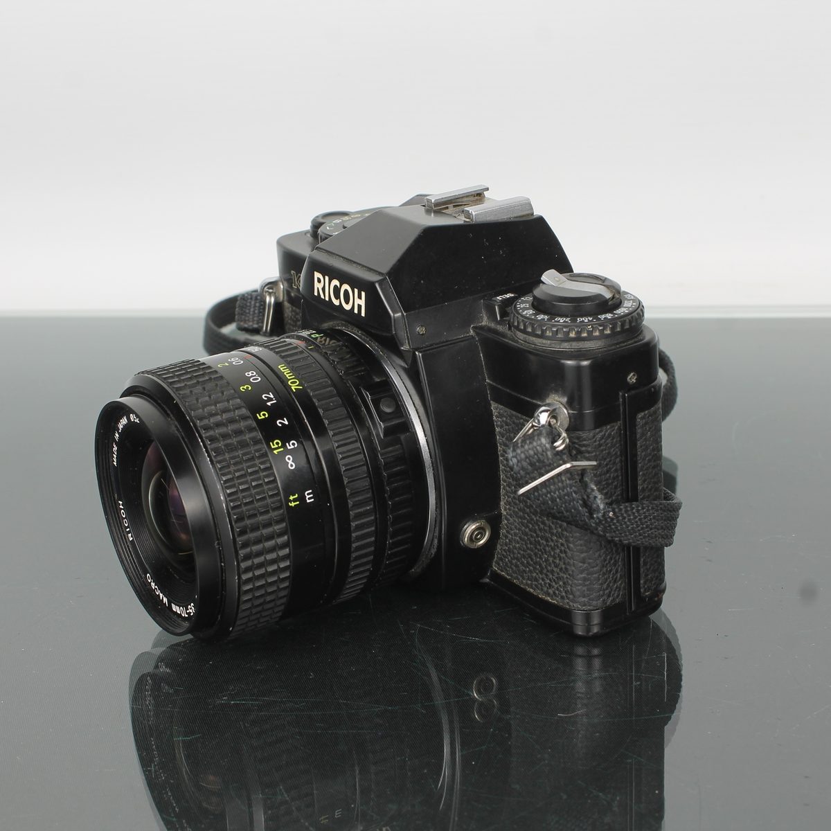 Ricoh KR-10 Super Film Camera with Rikenon P Zoom 35-70mm Lens