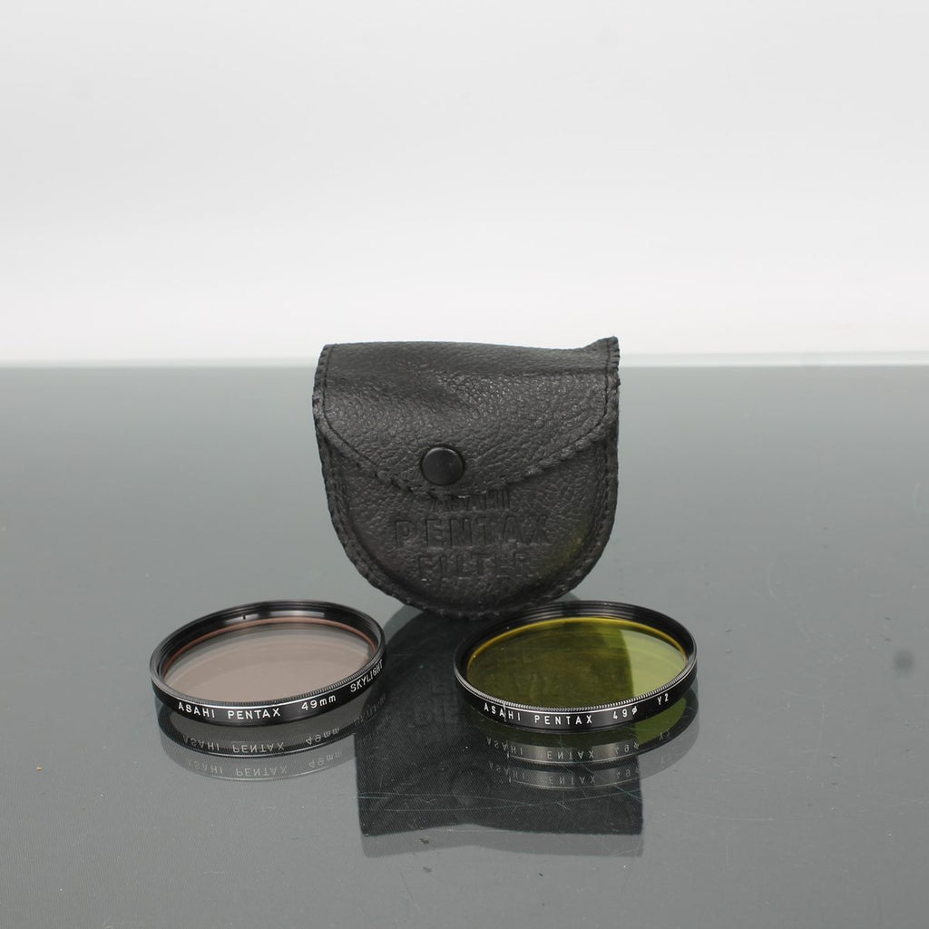 Asahi Pentax Skylight & Y2 Filter 49mm