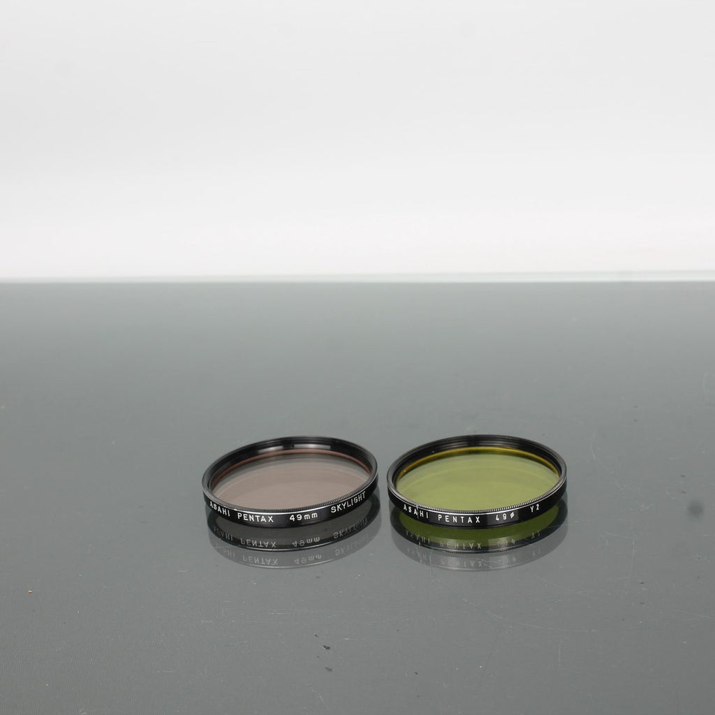 Asahi Pentax Skylight & Y2 Filter 49mm
