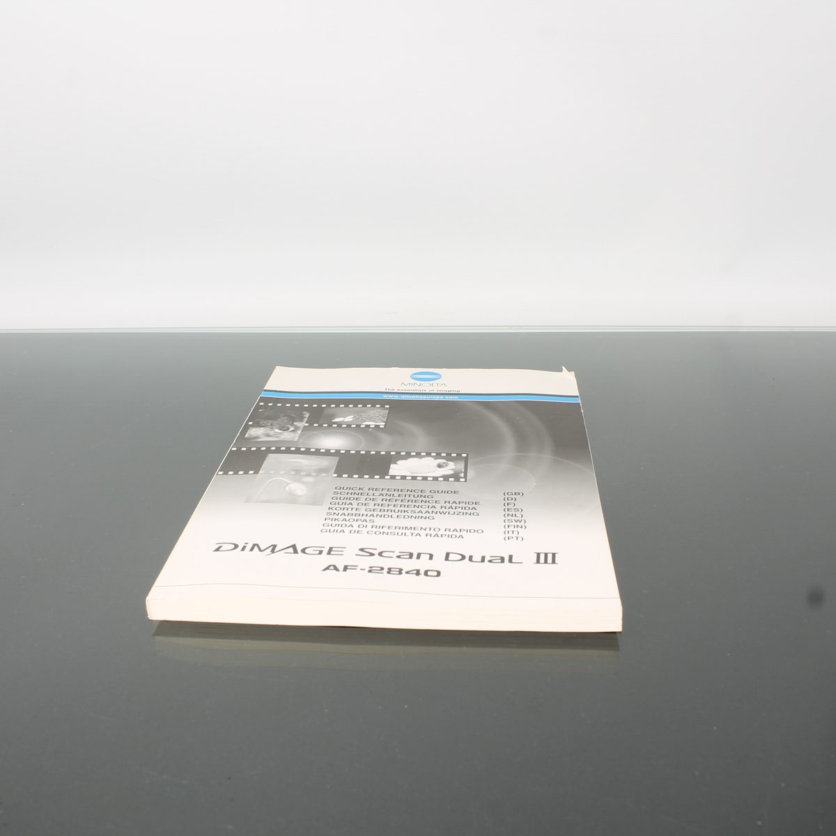 Minolta DiMAGE Scan Dual III AF-2840 Film Scanner – Dutch|Thrift