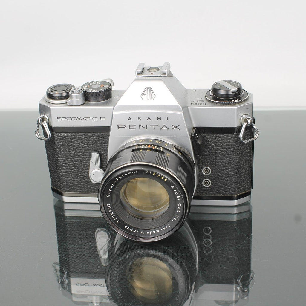 Asahi Pentax Spotmatic F + Super-Takumar 1:2/55