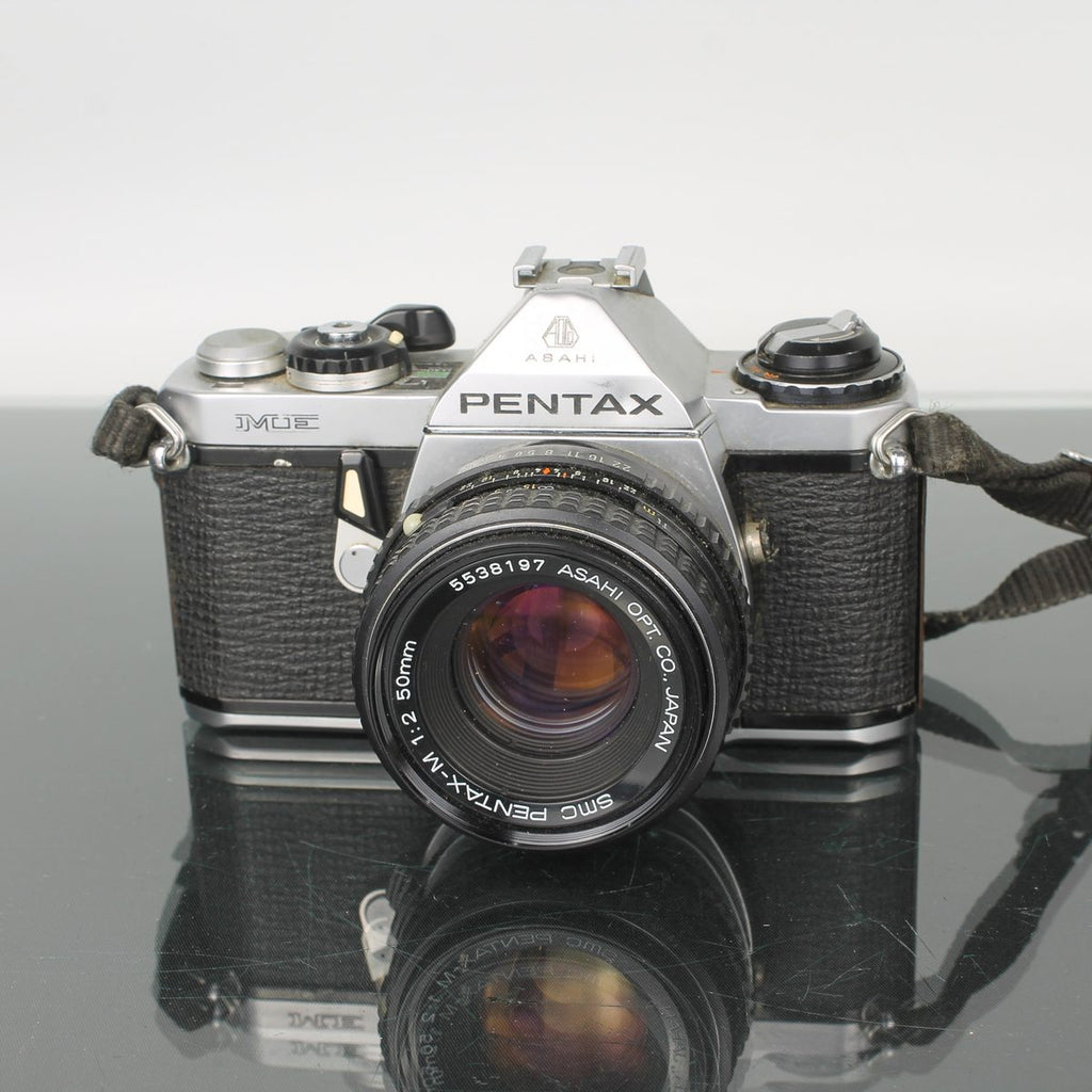 Asahi Pentax ME + SMC Pentax-M 1:2 50mm
