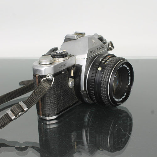 Asahi Pentax ME + SMC Pentax-M 1:2 50mm