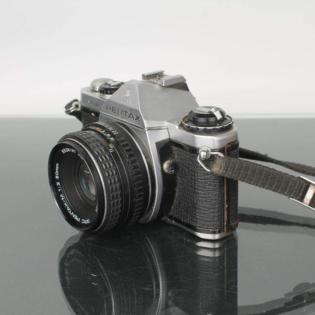 Asahi Pentax ME + SMC Pentax-M 1:2 50mm