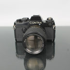 Contax 139 Quartz + Yashica 135mm f/2.8