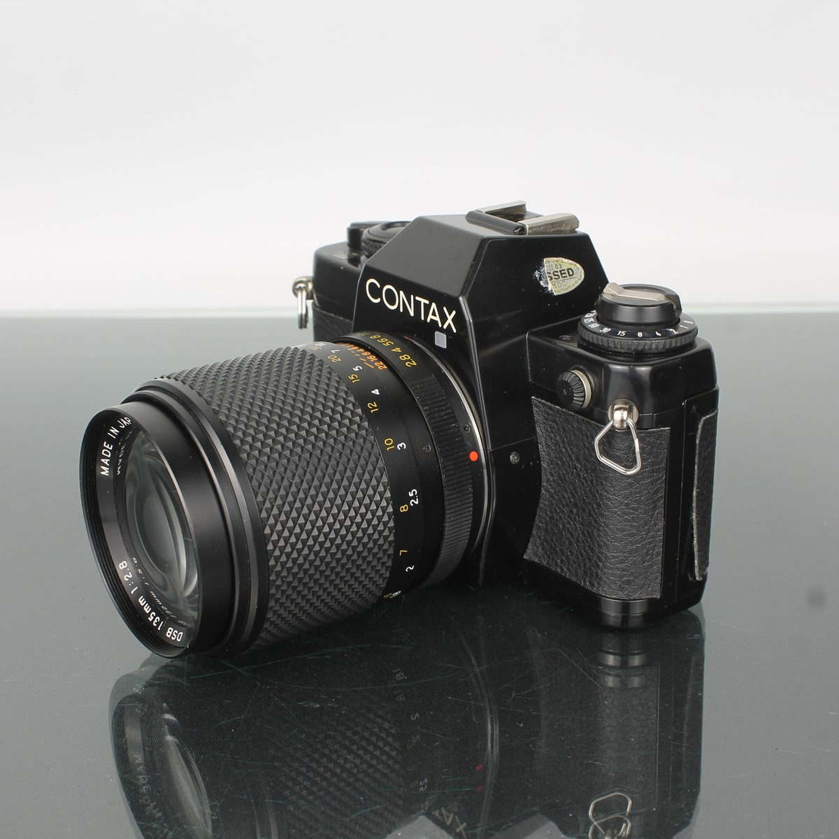 Contax 139 Quartz + Yashica 135mm f/2.8
