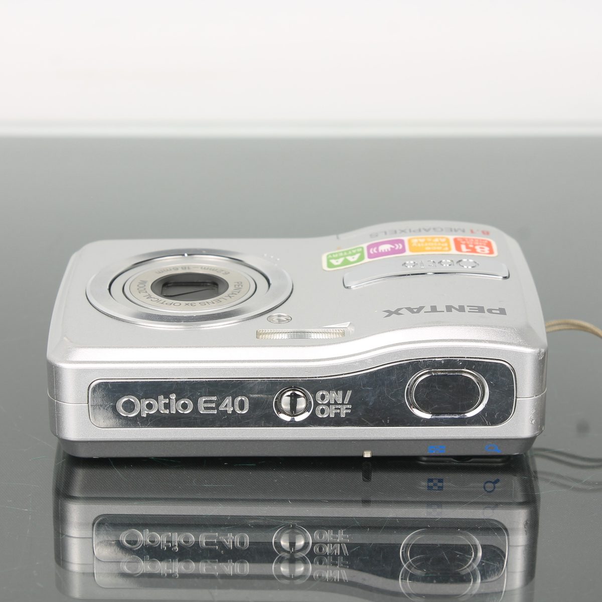 Pentax Optio E40 Digital Compact Camera - 8.1 MP – Dutch|Thrift