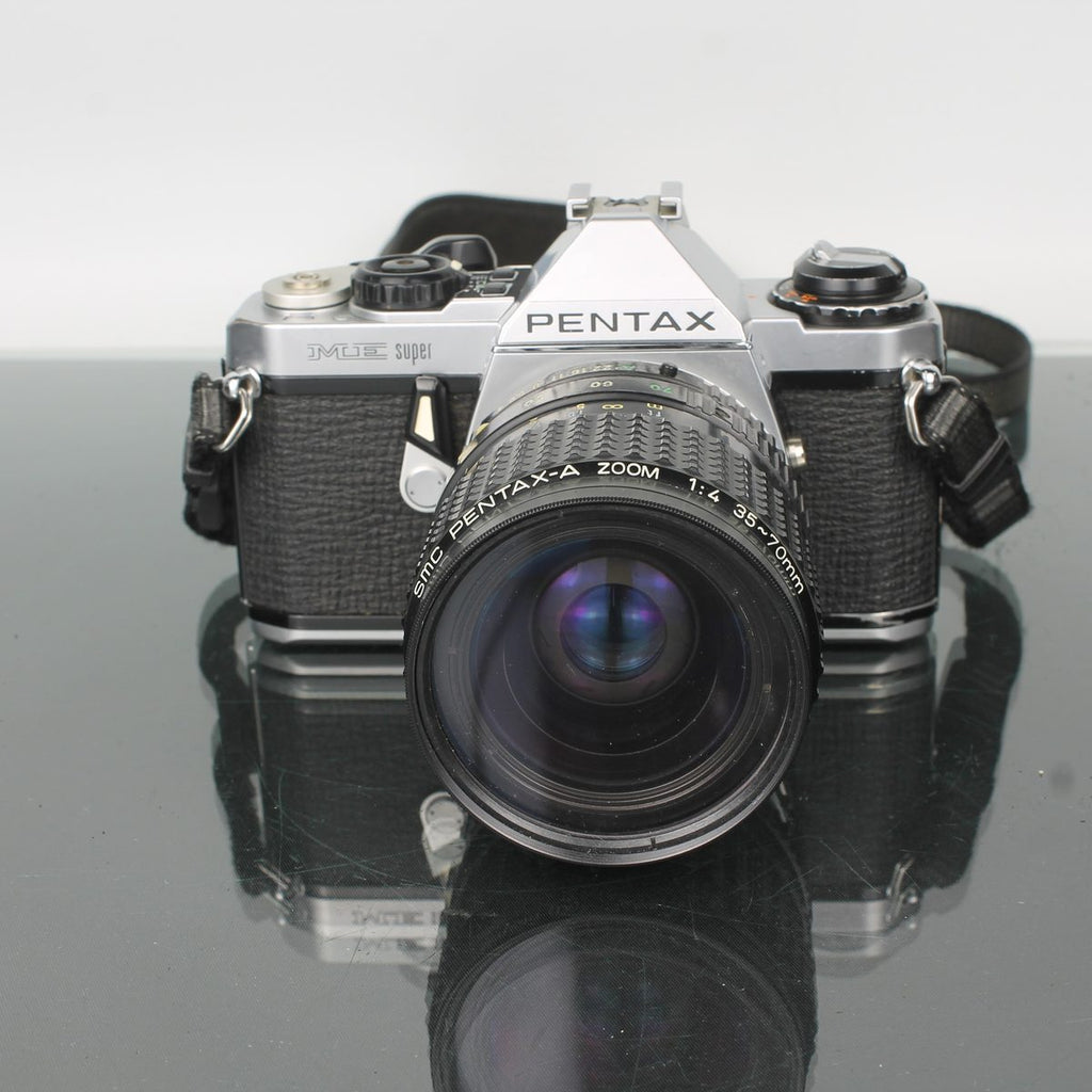 Pentax ME-Super + SMC Pentax 1:4 35-70mm