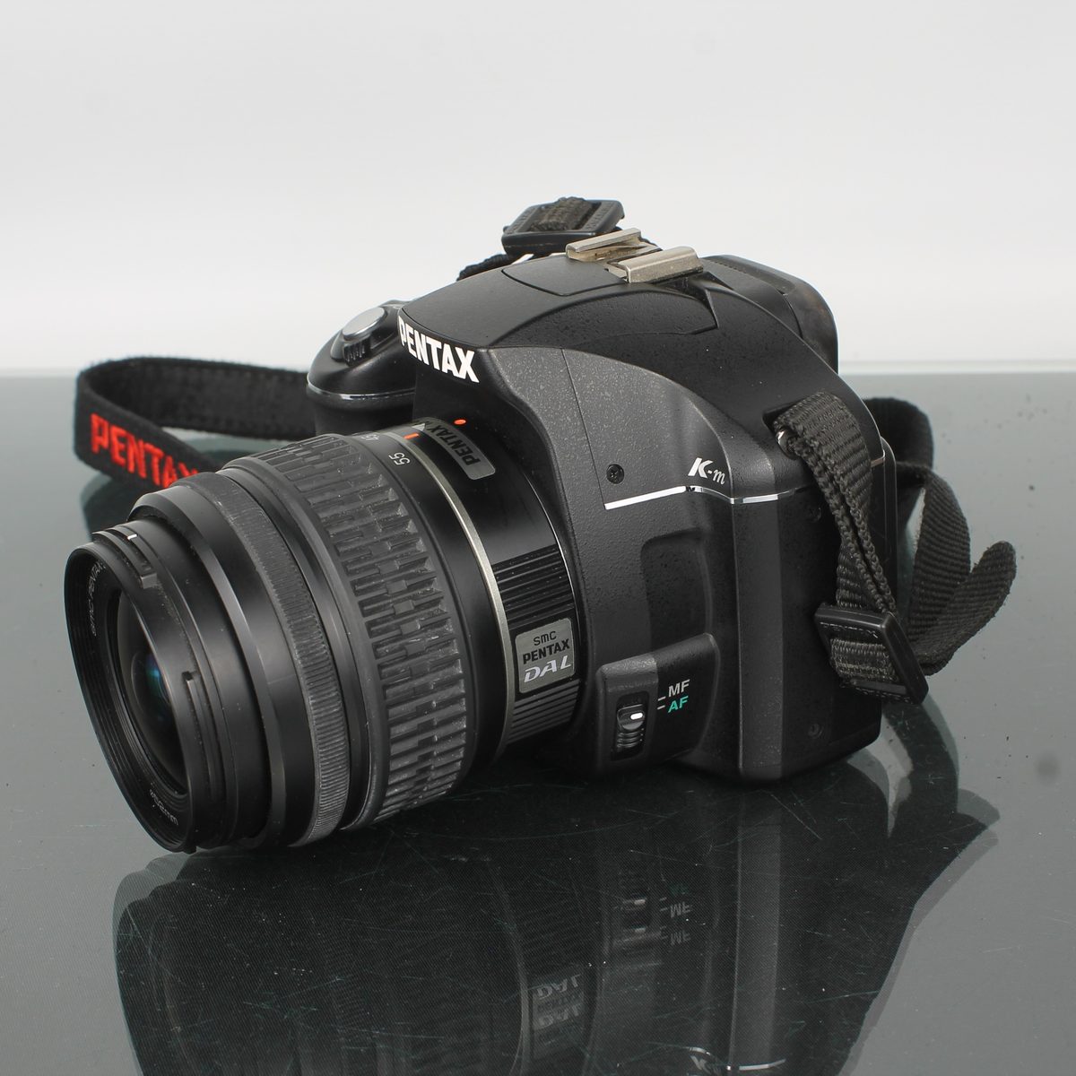 訳あり品】 ペンタックス Pentax K-m SR smc Pentax-DAL 18-55mm F3.5