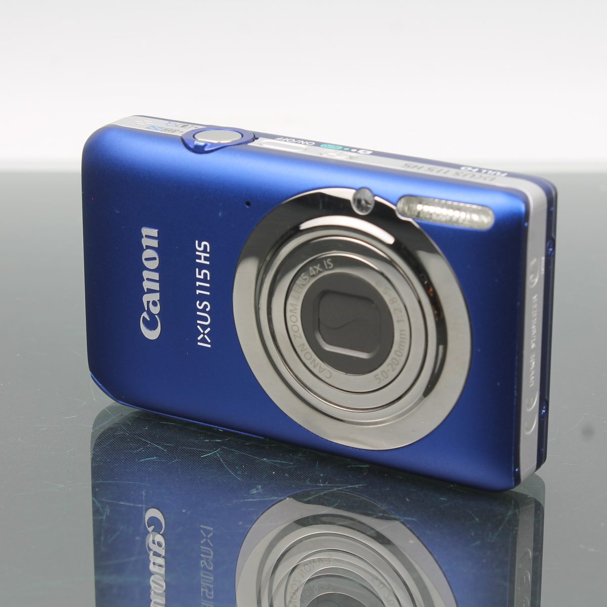 Canon IXUS 115 HS Digital Compact Camera - Blue – Dutch|Thrift