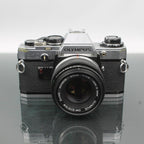 Olympus OM 10 + Olympus OM 50mm 1:1.8