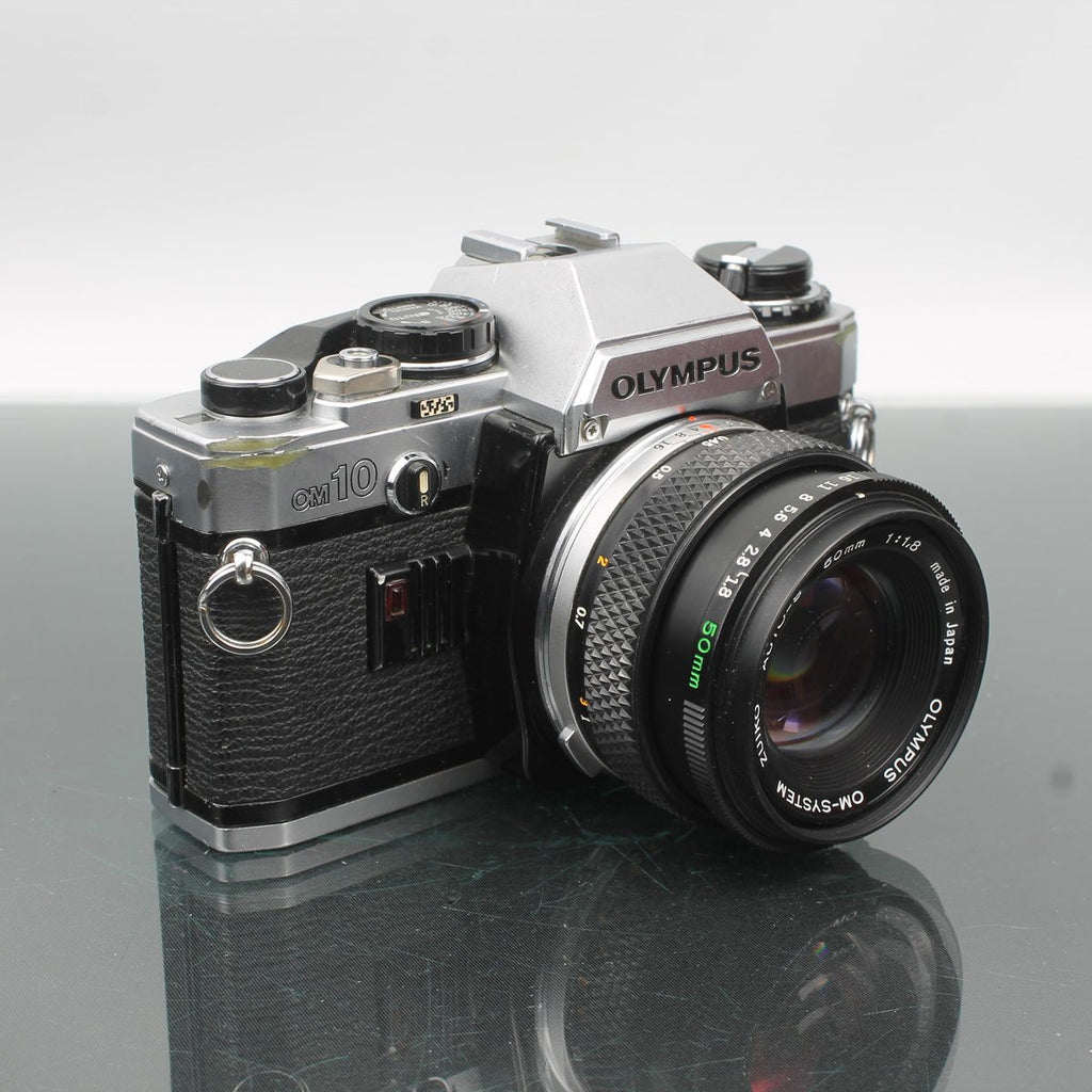 Olympus OM 10 + Olympus OM 50mm 1:1.8