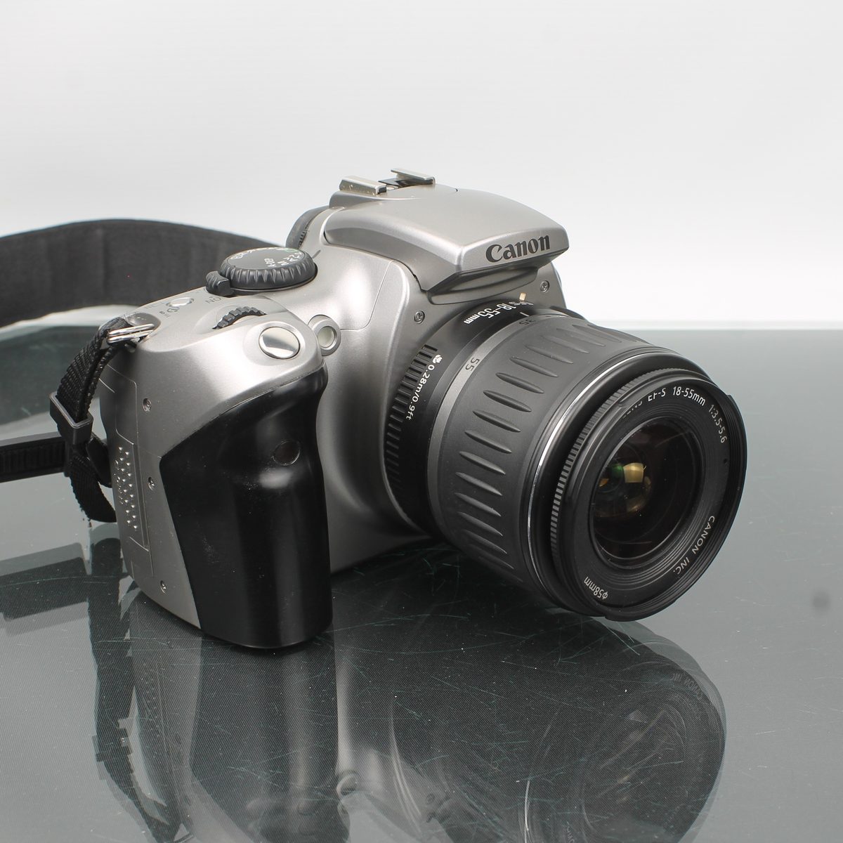 Canon Digital Rebel + Canon Zoom Lens EF-S 18-55 mm 1.3.5-5.6